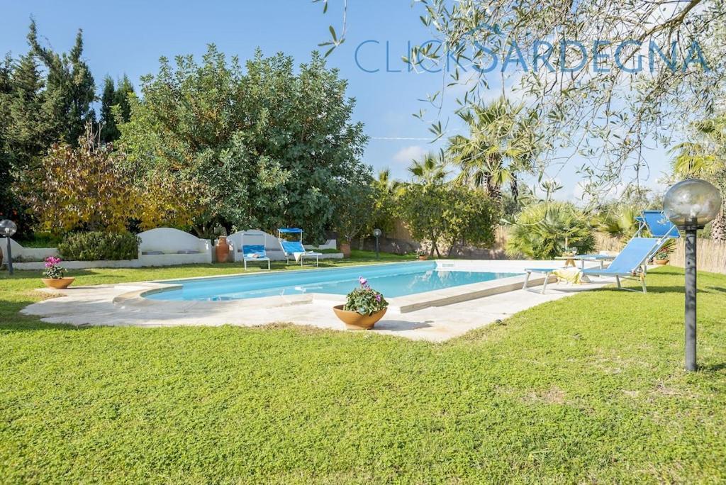 Alghero Villa Josephine Con Piscina E Parco Per 8 Ospiti 외부 사진